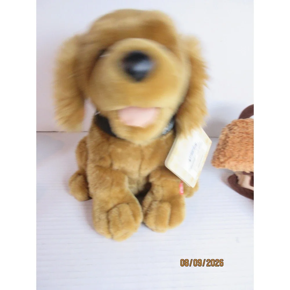 Canine Crooners Lip-Sync Classic Love Song Dog Musical Plush Sings I Can't Stop